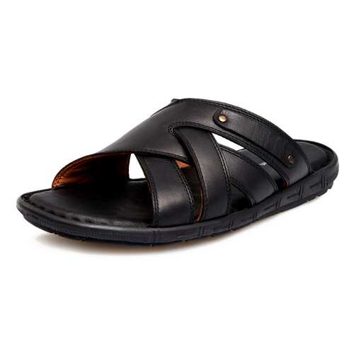 Шлепанцы мужские Pierre Cardin 710017663 черные 40 RU в Терволина