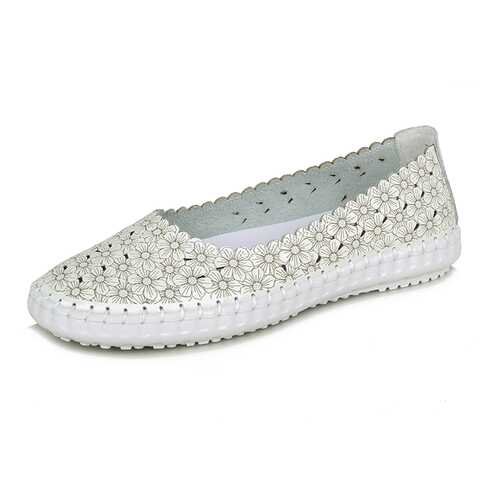 Балетки женские Alessio Nesca Comfort ADL20SS-025 белые 40 RU в Терволина