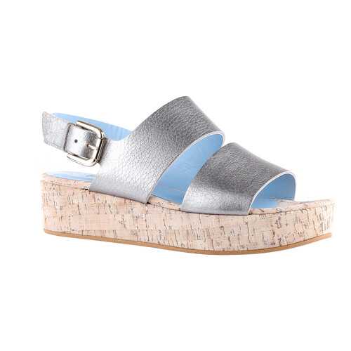 Босоножки женские Studio Pollini SA16894E01TF390B серебристые 39.5 RU в Терволина