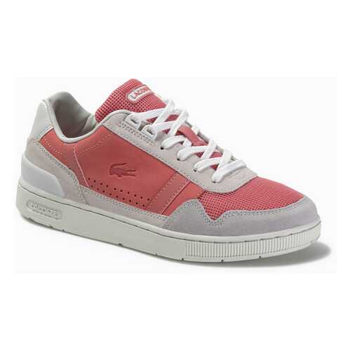 Кеды женские Lacoste T-CLIP 120 3 US SFA розовые 37.5 RU в Терволина