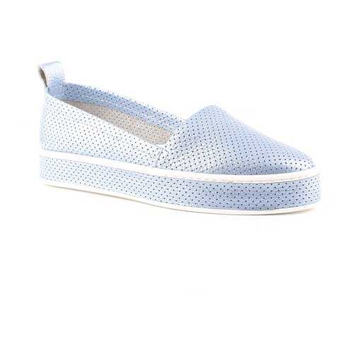 Слипоны женские Shoes Market 996-5006-59 синие 40 RU в Терволина