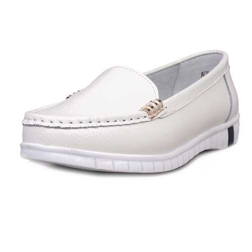 Мокасины женские Alessio Nesca Comfort 710018746 белые 39 RU в Терволина
