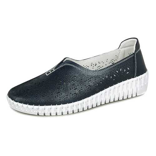 Мокасины женские Alessio Nesca Comfort LL2020SS-09A синие 36 RU в Терволина