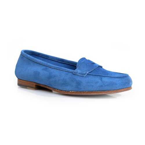 Мокасины женские ANDREA VENTURA FIRENZE HERITAGE066 синие 40 RU в Терволина
