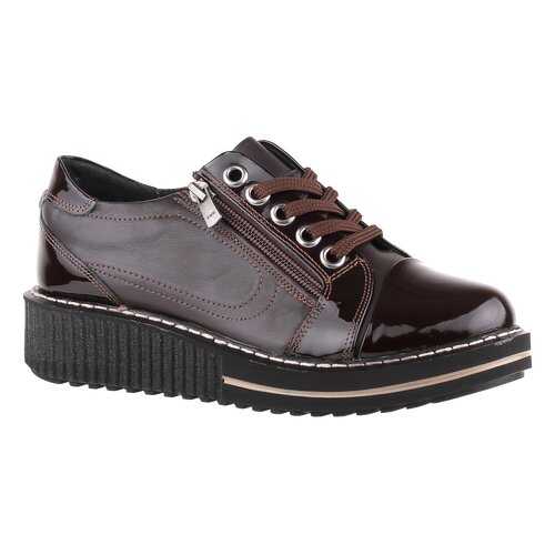 Полуботинки женские Shoes Market 290-08-2 коричневые 37 RU в Терволина