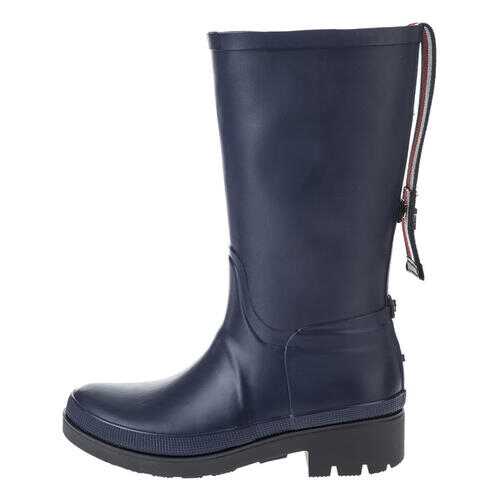 Резиновые сапоги женские Tommy Hilfiger FW0FW04583 синие 36 US в Терволина