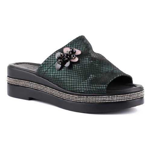 Сабо женские Shoes Market 66817428-PA-E201-BA91 зеленые 38 RU в Терволина