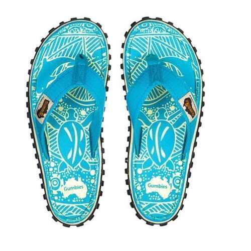 Шлепанцы женские Gumbies Islander Canvas Turquoise 2020 (36) в Терволина