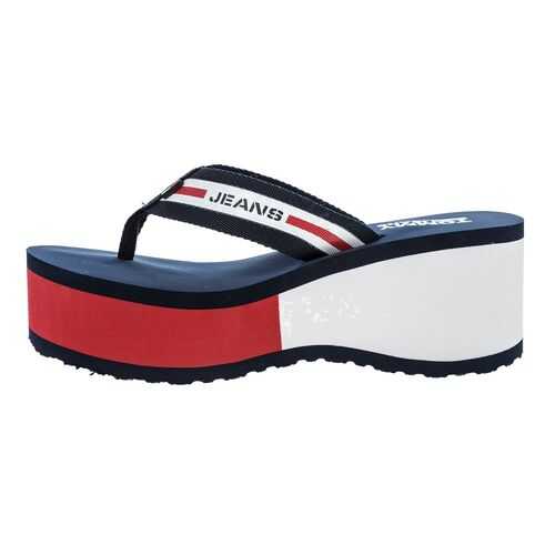 Шлепанцы женские Tommy Jeans EN0EN00855 синие 39 US в Терволина