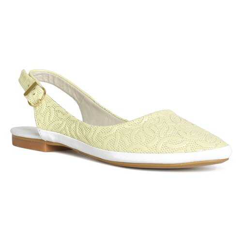 Туфли женские Shoes Market 457-M-3-4-271 желтые 36 RU в Терволина
