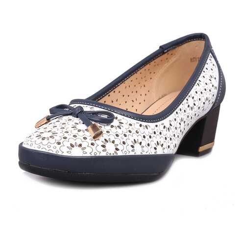 Туфли женские T.Taccardi 27306460 белые/синие 36 RU в Терволина
